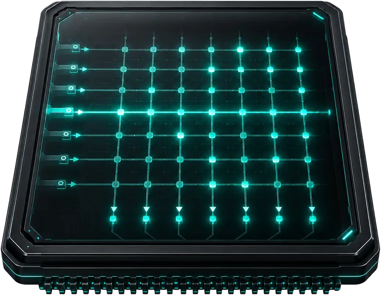 Compute-in-memory crossbar array with an active row and column outputs